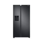 RS68A8820B1 Samsung No-Frost Refrigerator, 634 Liters, Inverter Motor, Black
