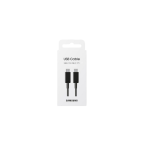 Usb Cable Type-c To Type-c Black (1M / 3A)