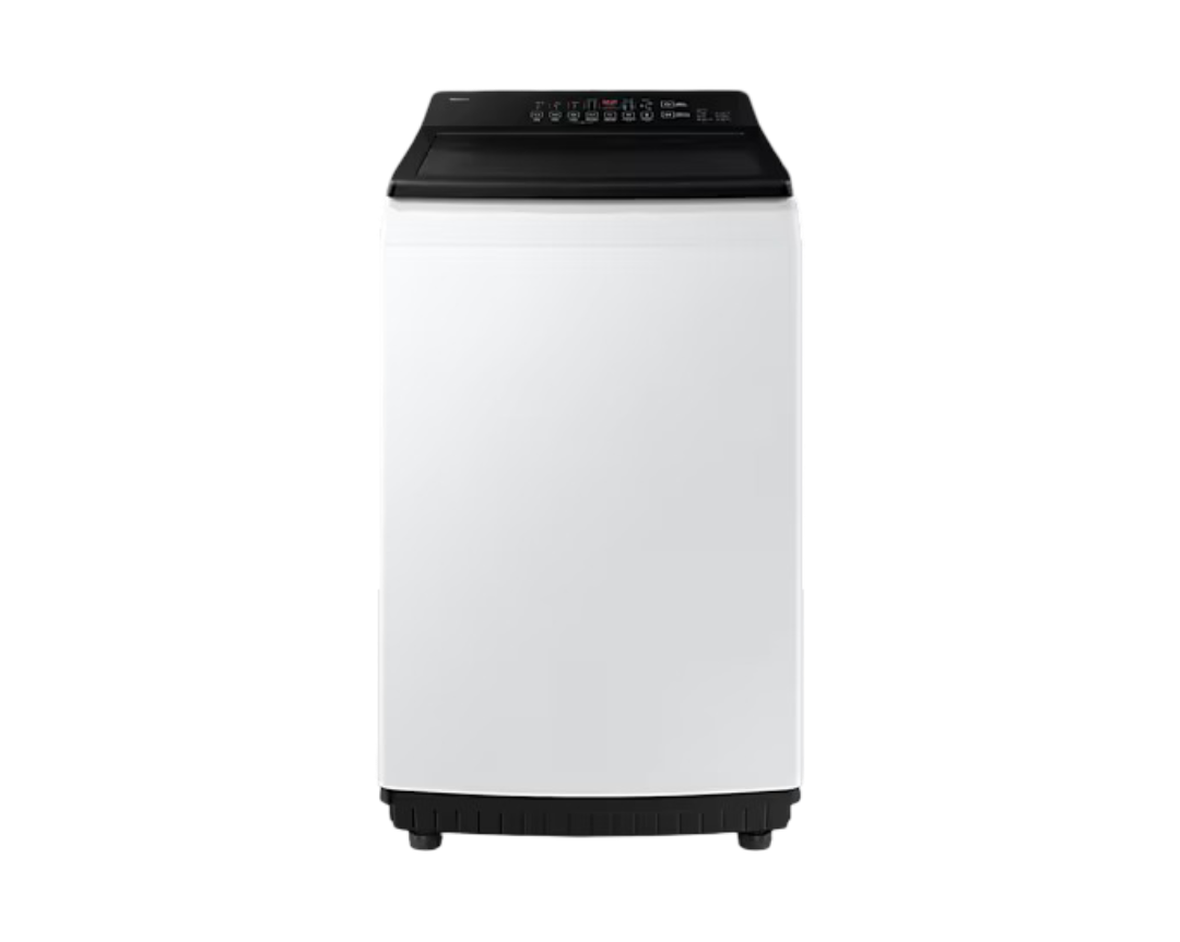 wa11dg5410 White 3 WA11DG5410BWAS Samsung Top Load Washing Machine, 11KG, White - Image 1