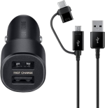 Car Fast Charger Dual Combo Cable (15W) - Image 2