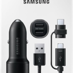 Car Fast Charger Dual Combo Cable (15W)